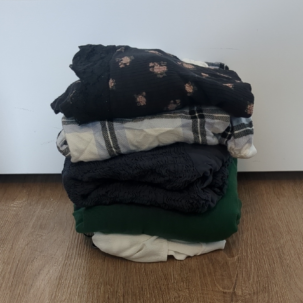 3 For $5 - Long Sleeve Cropped Tops Bundle
